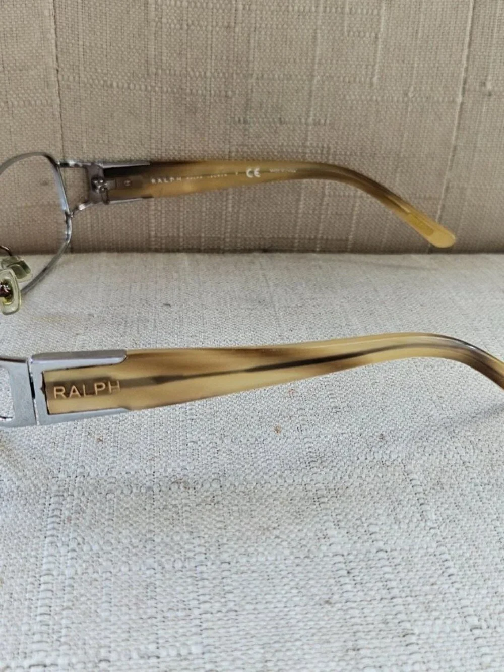 Ralph Lauen Women Eyeglasses Frame Silver Tone Metal Eyewear RA4023 Glasses